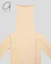 BASERANGE Turtleneck T-shirt sweater TTOMT series collection Organic cotton Portugal BAS-TTOMT-RI-000-UNDYED